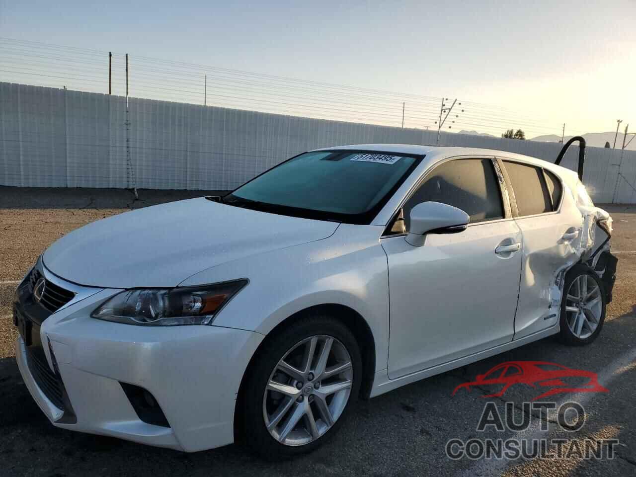 LEXUS CT 200 2016 - JTHKD5BH8G2265730