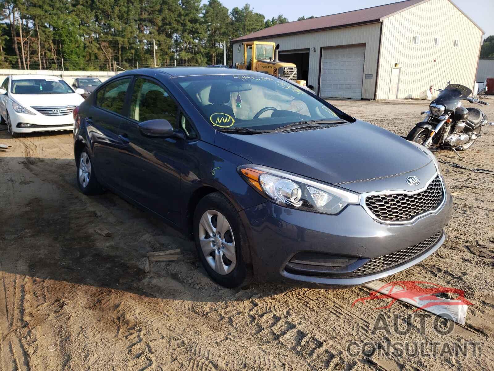 KIA FORTE 2016 - KNAFK4A62G5612368