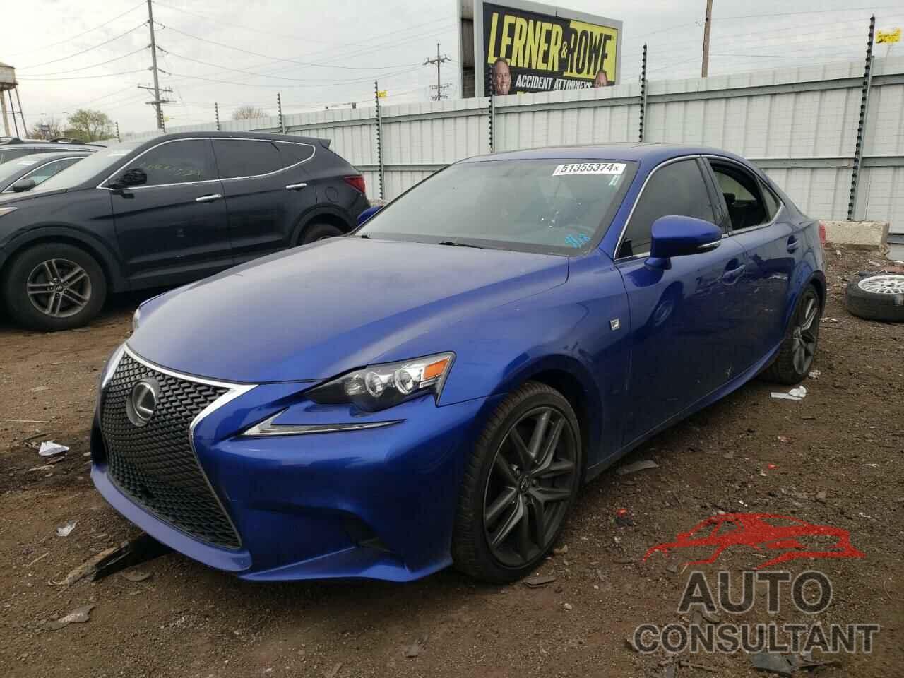 LEXUS IS 2016 - JTHBA1D25G5011319