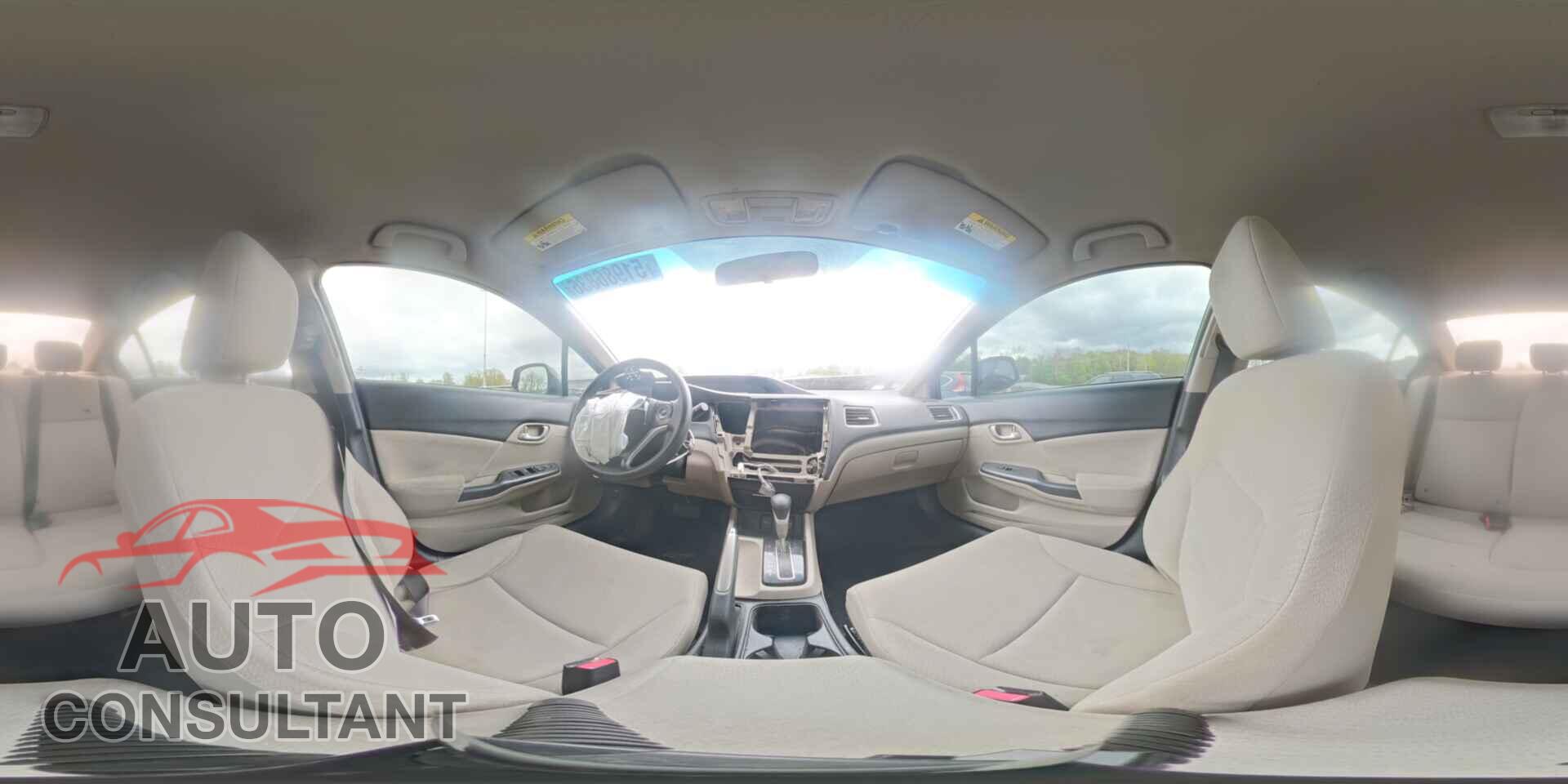 HONDA CIVIC 2013 - 19XFB2F53DE270534
