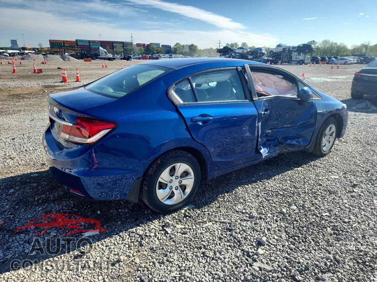 HONDA CIVIC 2013 - 19XFB2F50DE031751
