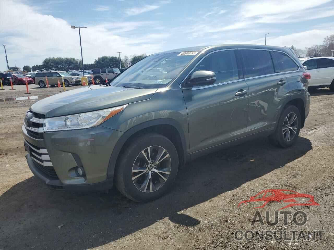 TOYOTA HIGHLANDER 2018 - 5TDBZRFH8JS900398