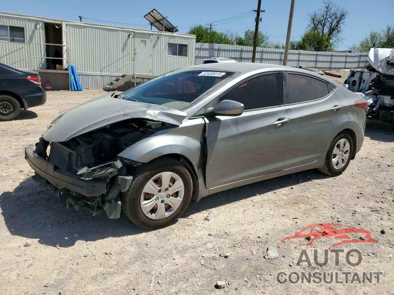HYUNDAI ELANTRA 2016 - KMHDH4AE1GU648554