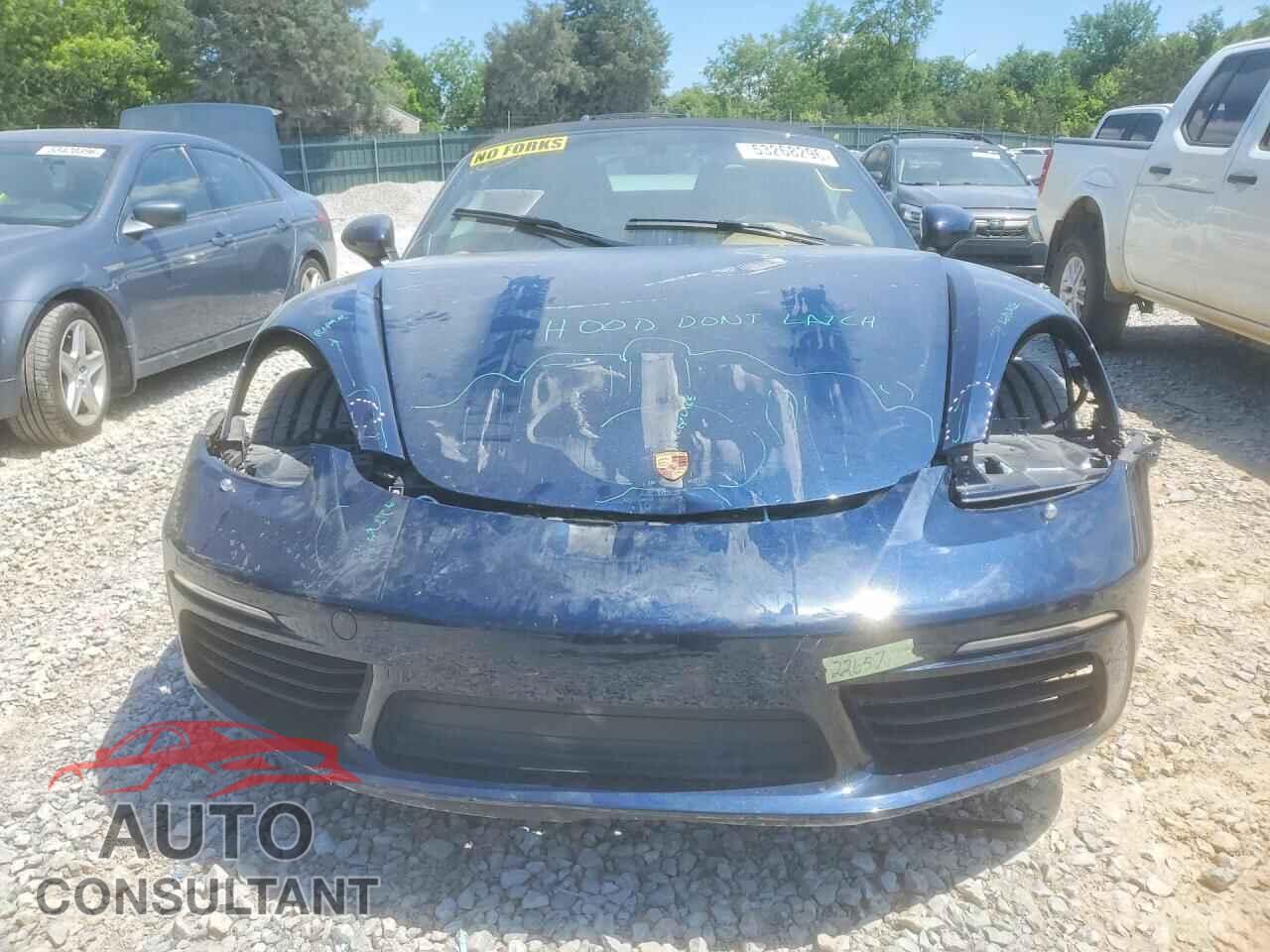 PORSCHE BOXSTER 2017 - WP0CA2A87HS221671