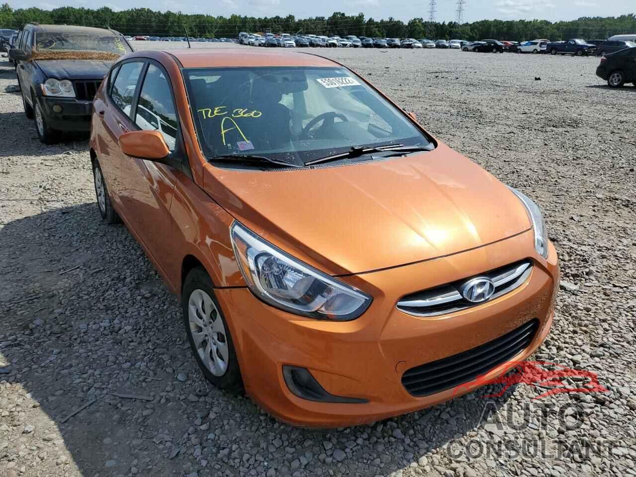 HYUNDAI ACCENT 2016 - KMHCT5AE8GU296220