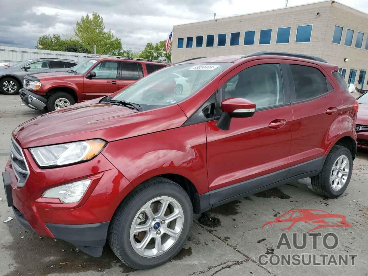 FORD ECOSPORT 2020 - MAJ6S3GL7LC326120