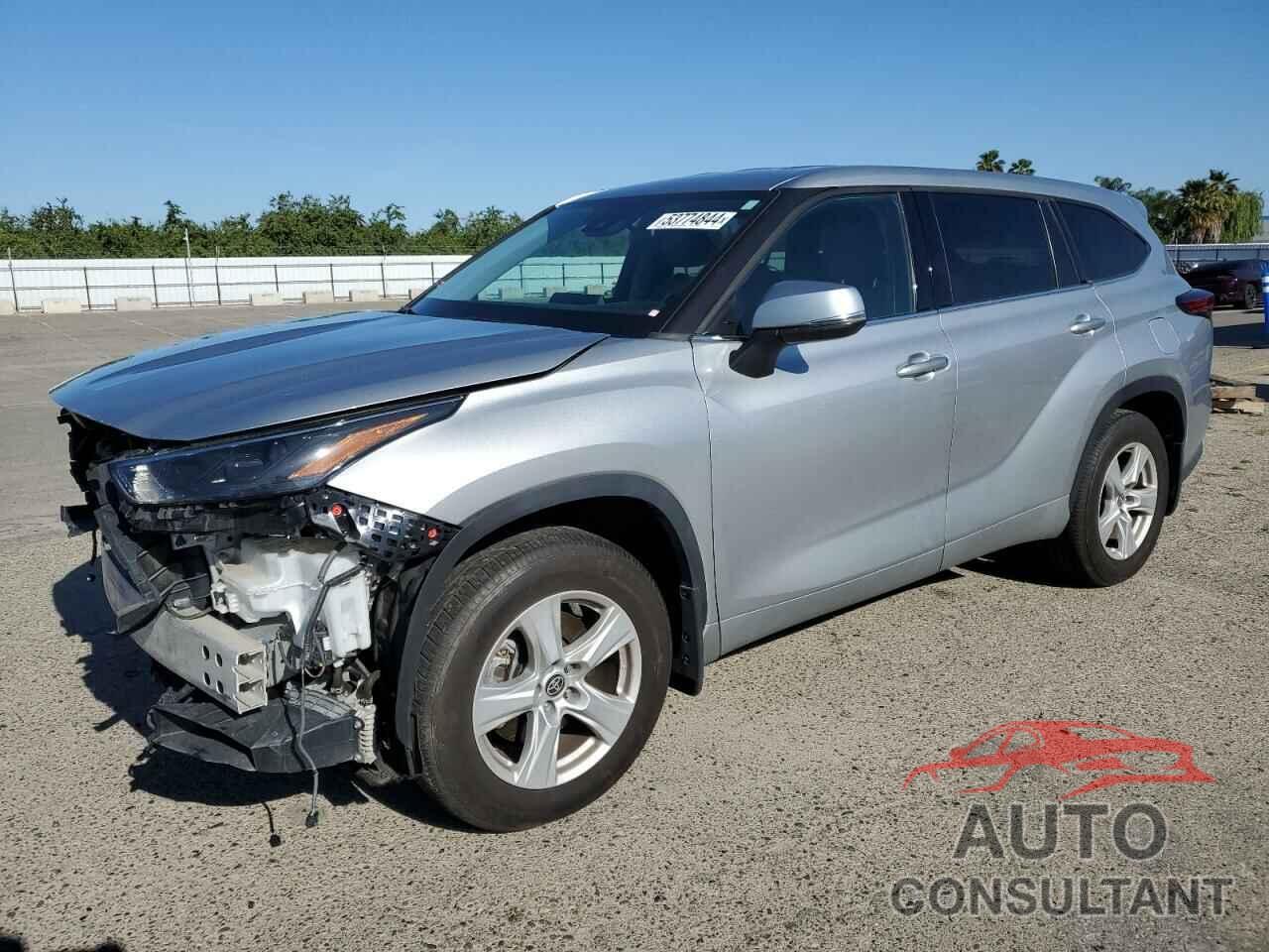 TOYOTA HIGHLANDER 2022 - 5TDBZRBH9NS571111