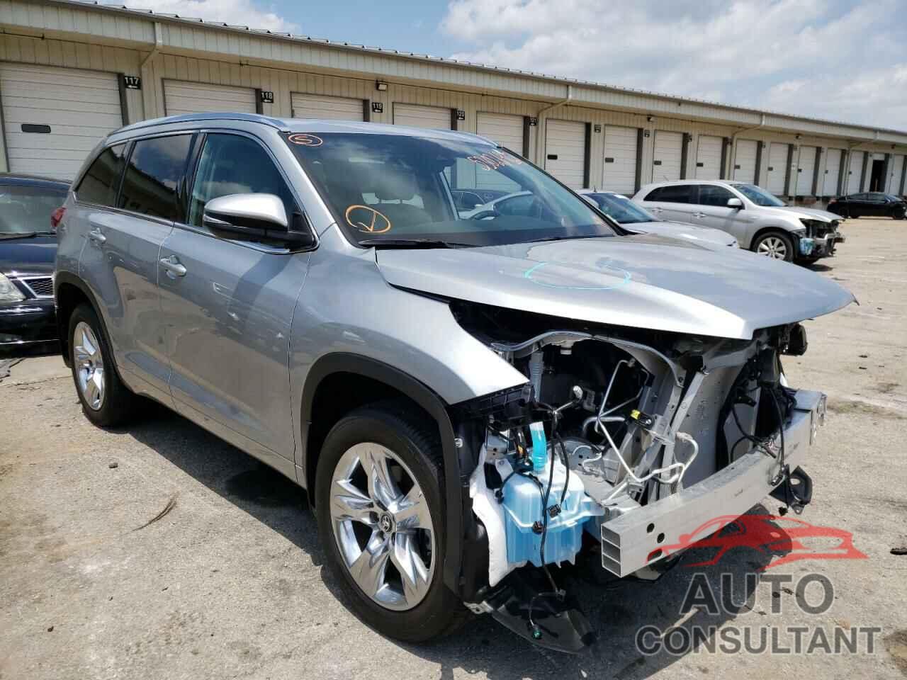 TOYOTA HIGHLANDER 2019 - 5TDDZRFH5KS708043