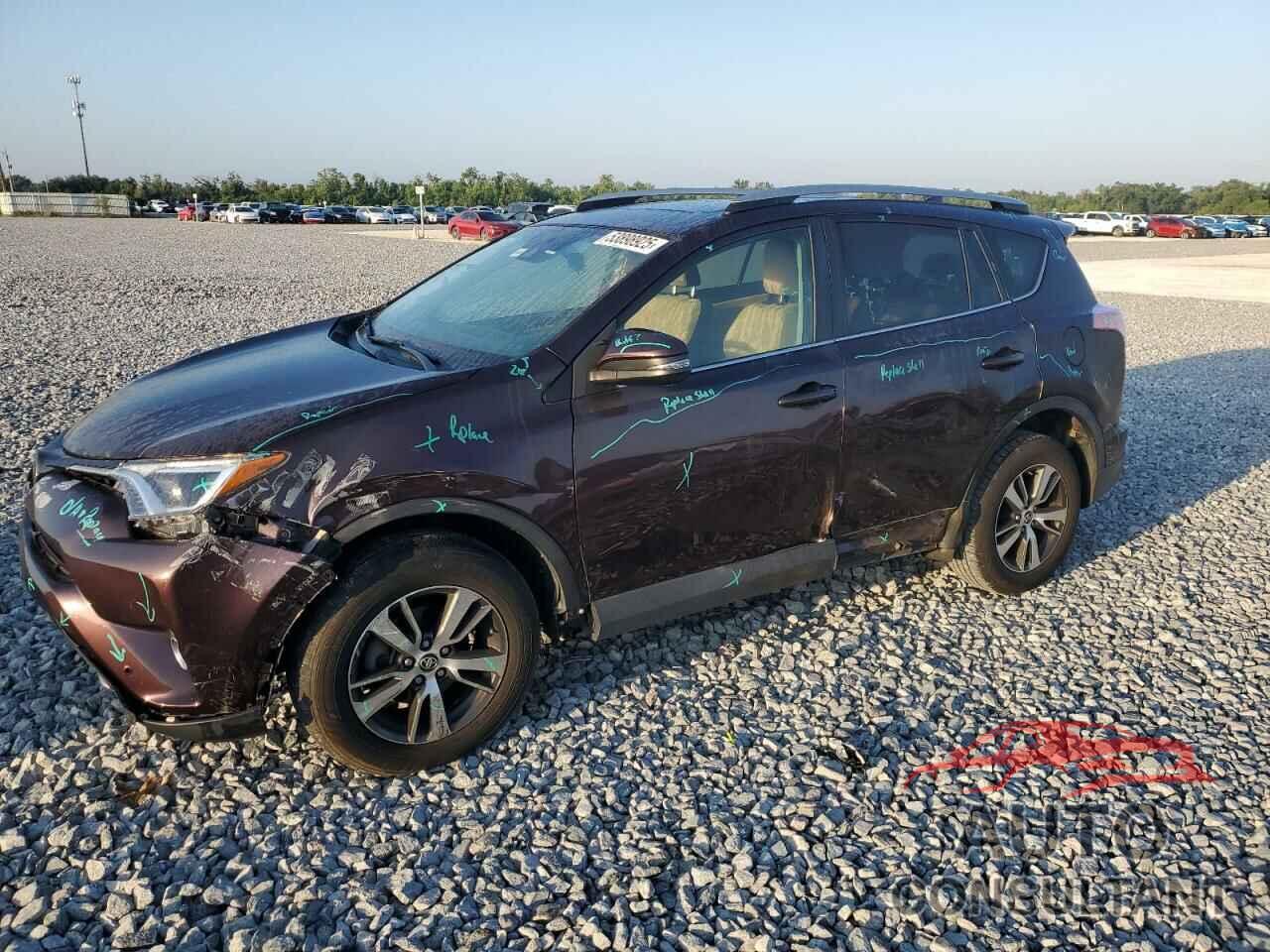 TOYOTA RAV4 2017 - 2T3WFREV1HW350648
