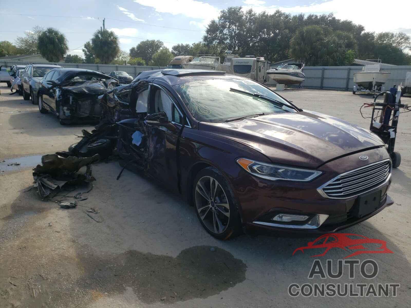 FORD FUSION 2017 - 3FA6P0K95HR155114