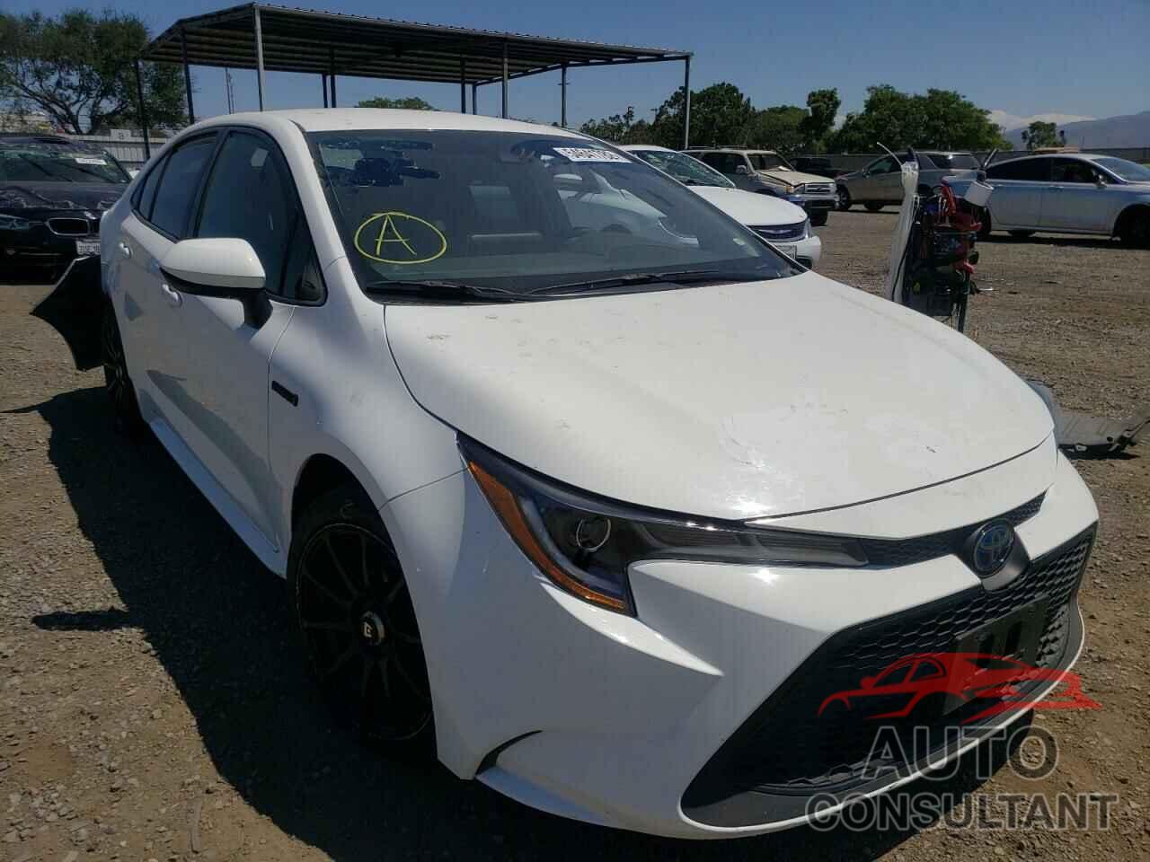 TOYOTA COROLLA 2021 - JTDEAMDE7MJ023260