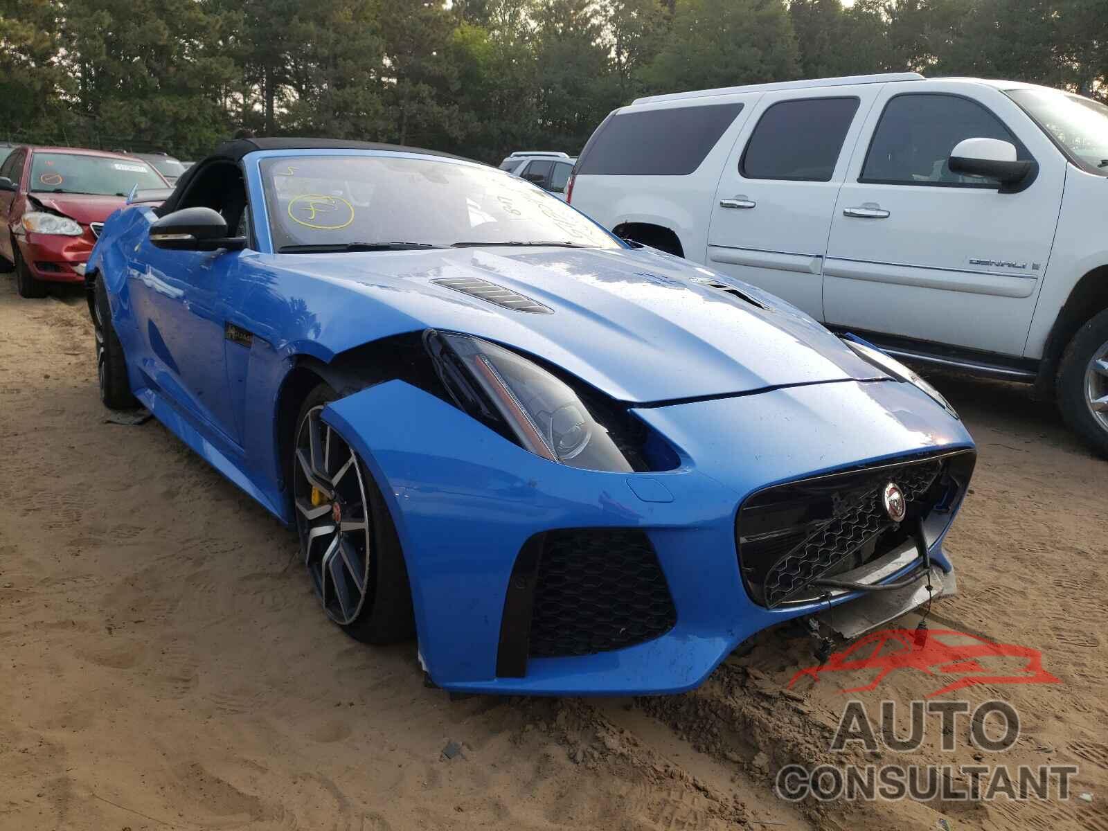 JAGUAR F-TYPE 2017 - SAJWJ6K84HMK41174