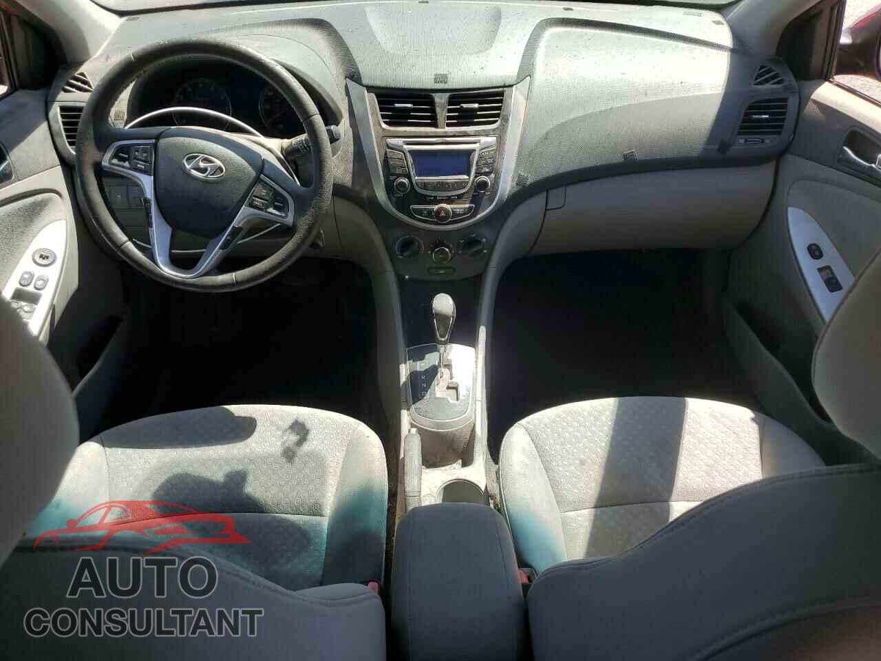 HYUNDAI ACCENT 2012 - KMHCU5AE5CU027308