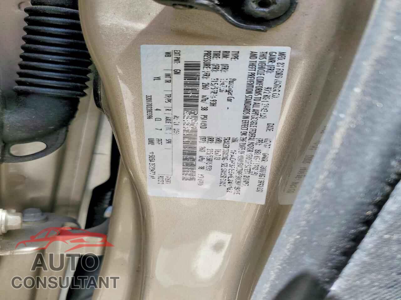 FORD FOCUS 2017 - 1FADP3FE5HL241182