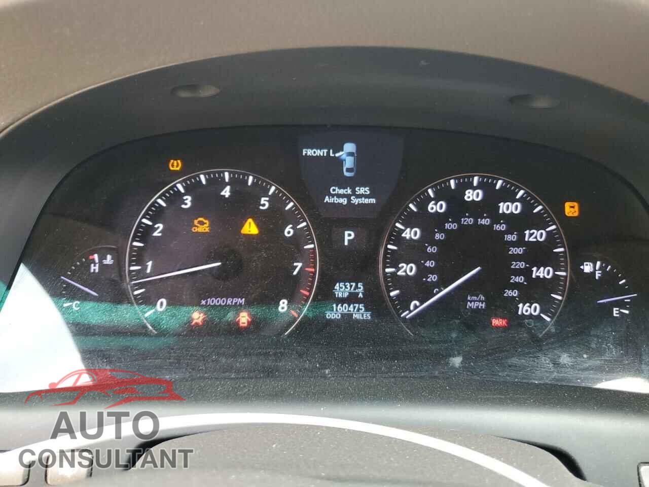 LEXUS LS460 2011 - JTHBL5EF1B5103121