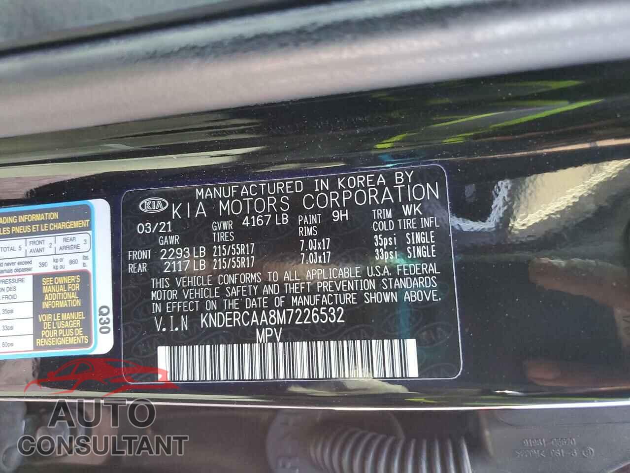 KIA SELTOS 2021 - KNDERCAA8M7226532