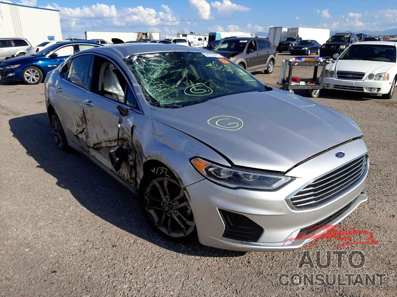 FORD FUSION 2019 - 3FA6P0CD2KR233584