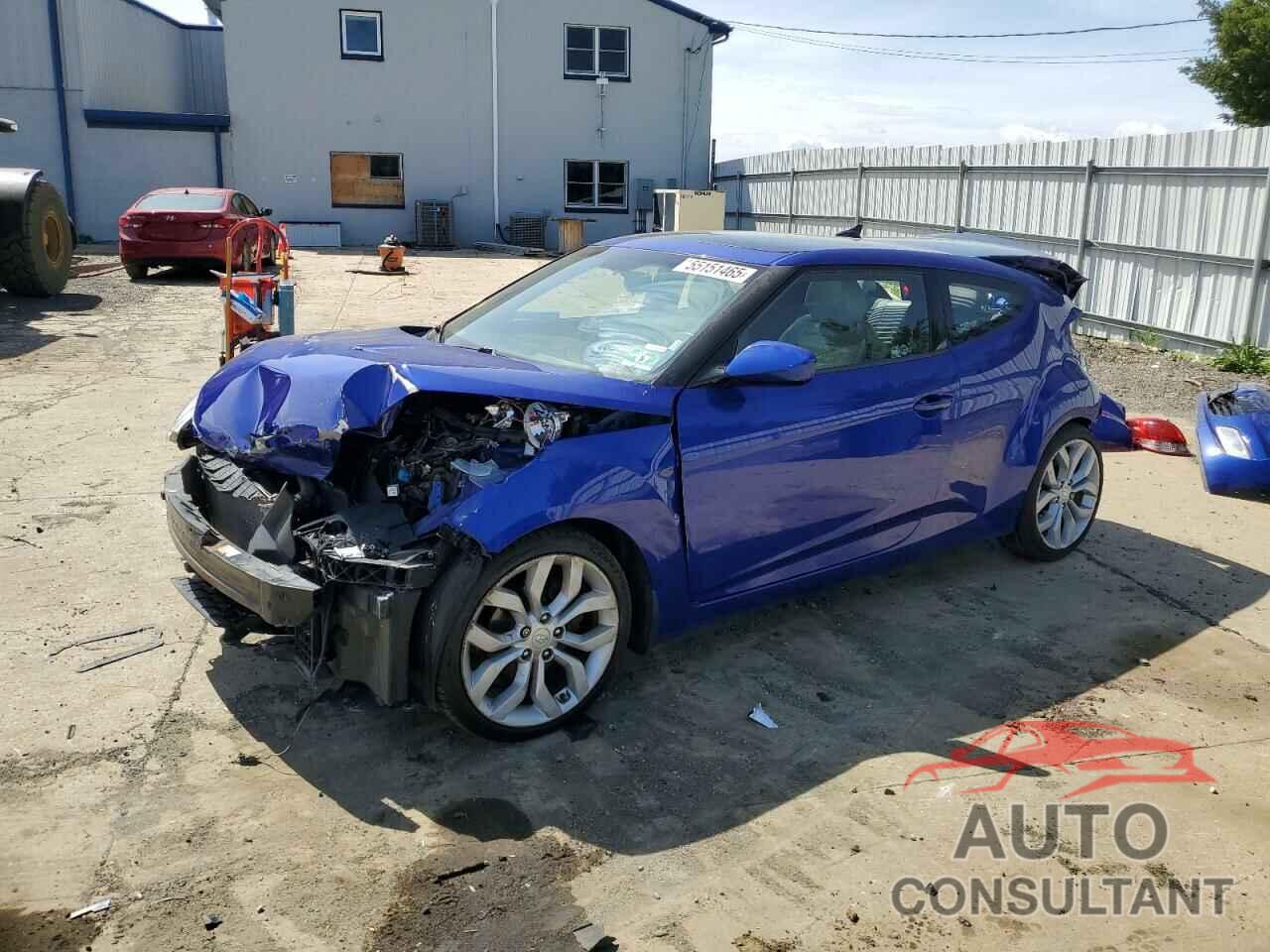 HYUNDAI VELOSTER 2012 - KMHTC6AD1CU046440
