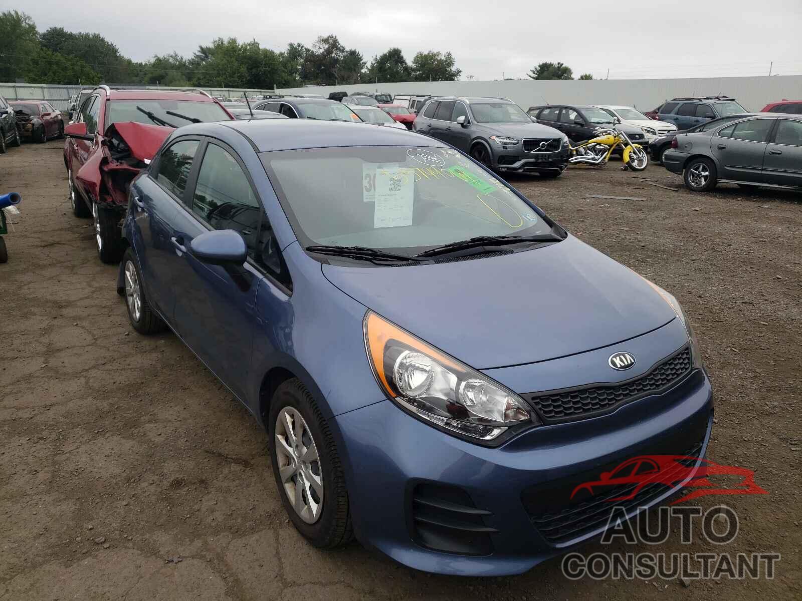 KIA RIO 2016 - KNADM5A35G6579339