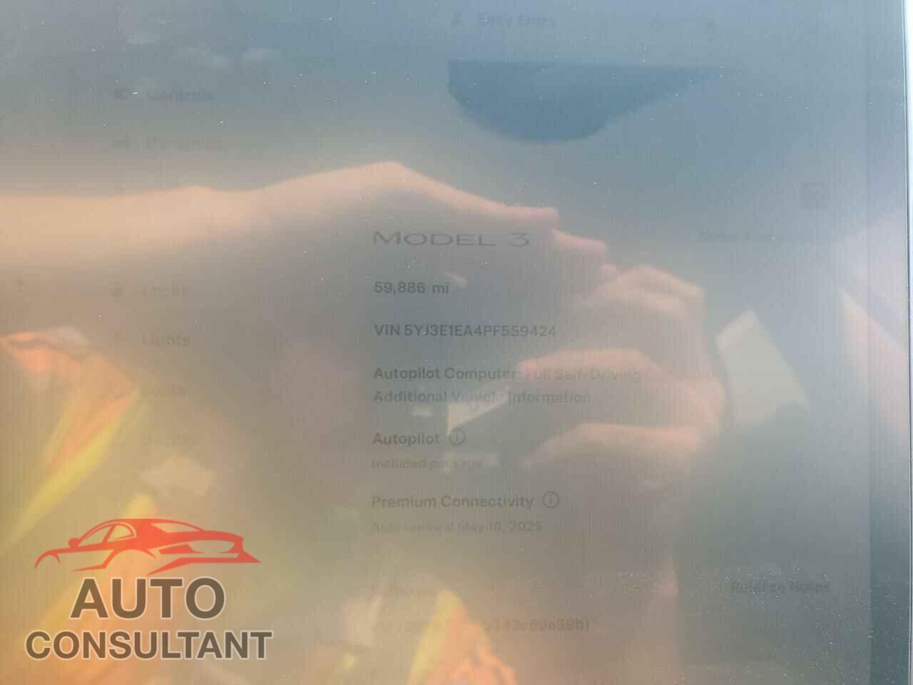 TESLA MODEL 3 2023 - 5YJ3E1EA4PF559424
