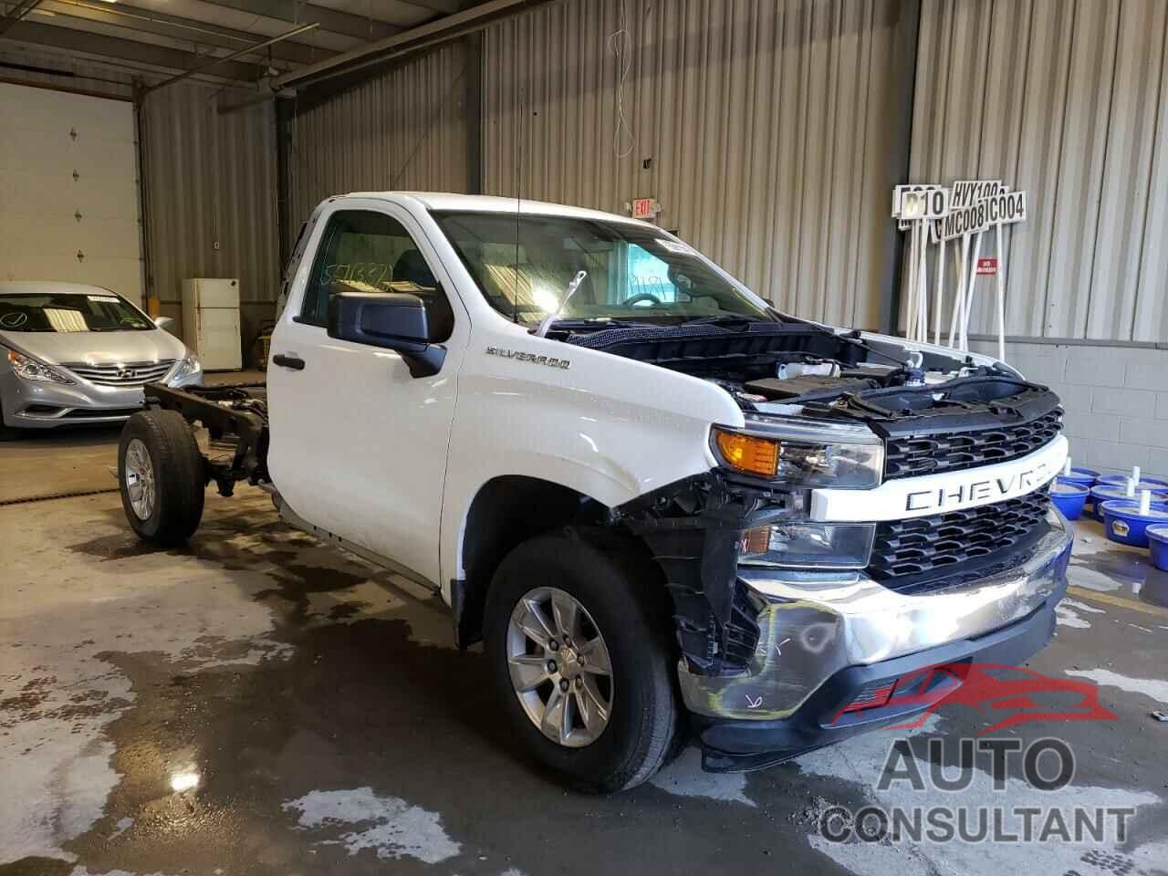 CHEVROLET SILVERADO 2021 - 3GCNWAEF7MG333028