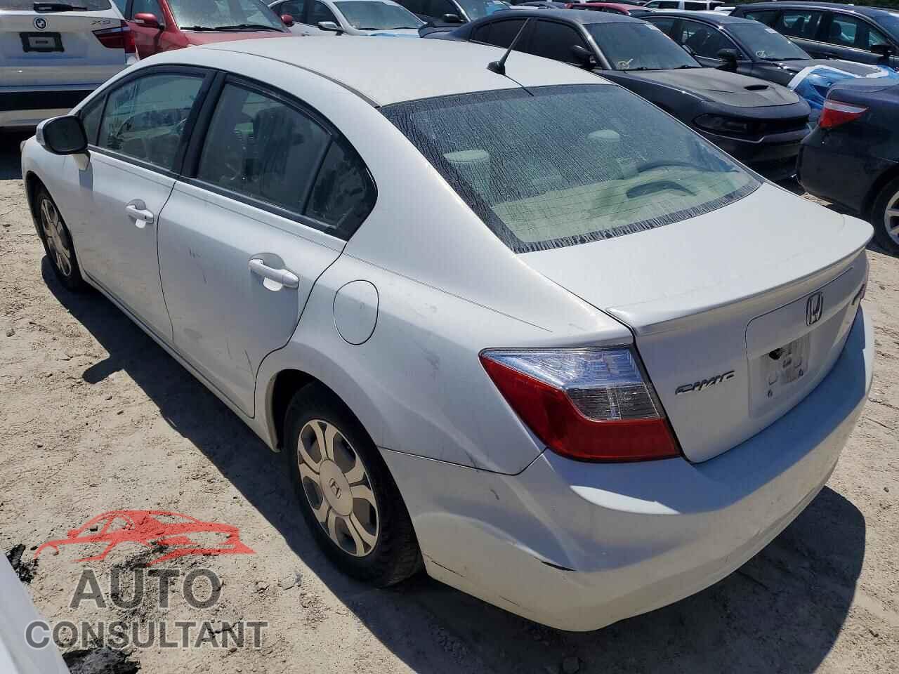 HONDA CIVIC 2012 - JHMFB4F29CS008531