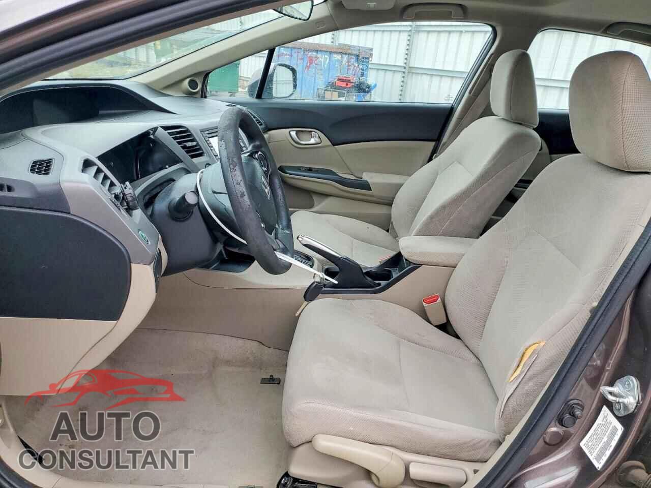 HONDA CIVIC 2012 - 2HGFB2F86CH537180