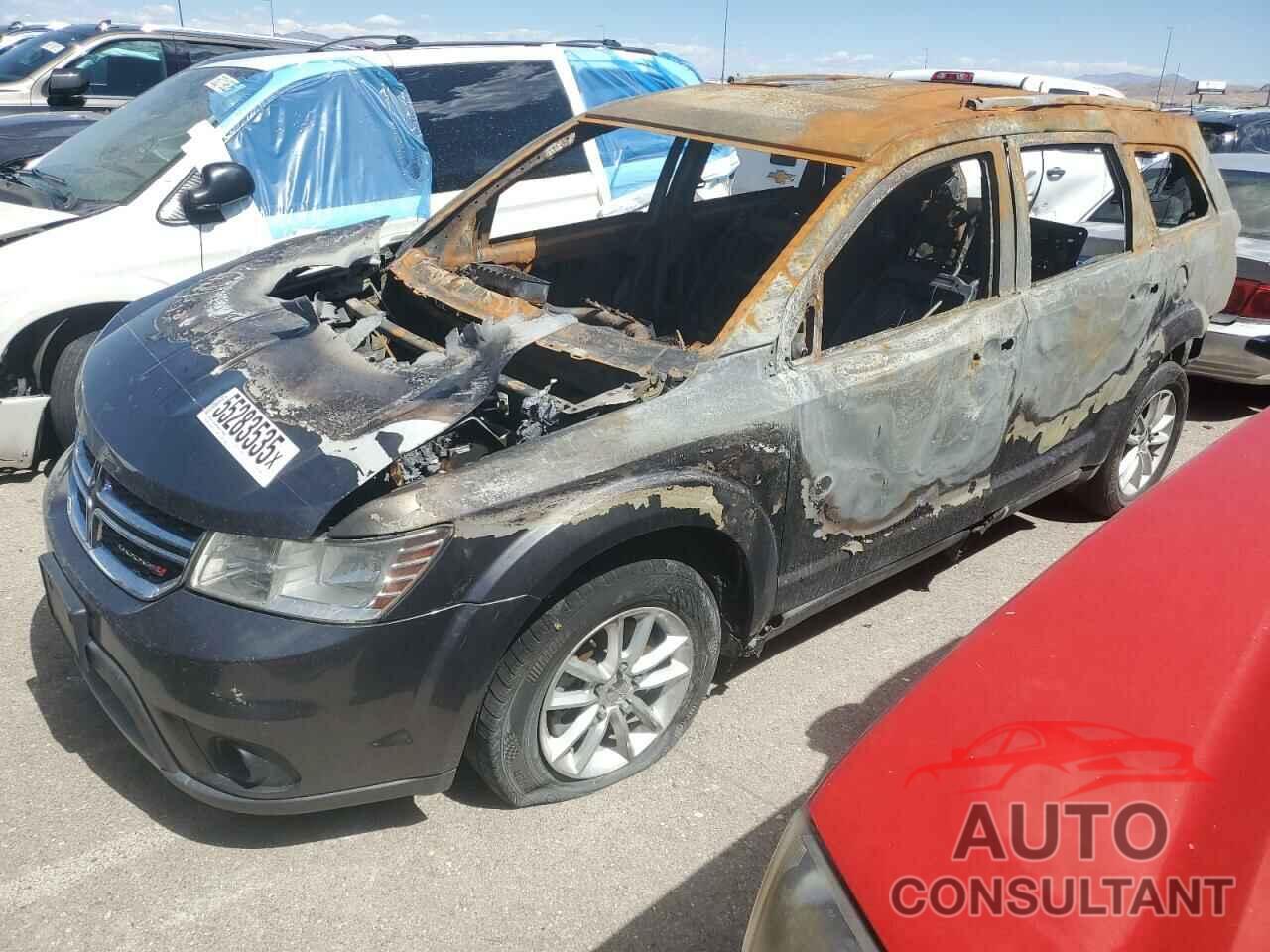 DODGE JOURNEY 2015 - 3C4PDCBG6FT612827