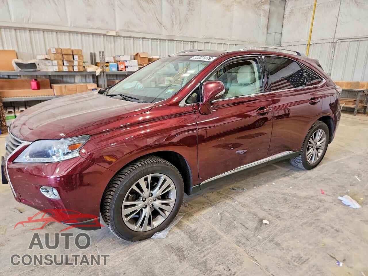 LEXUS RX350 2013 - 2T2BK1BA8DC200498