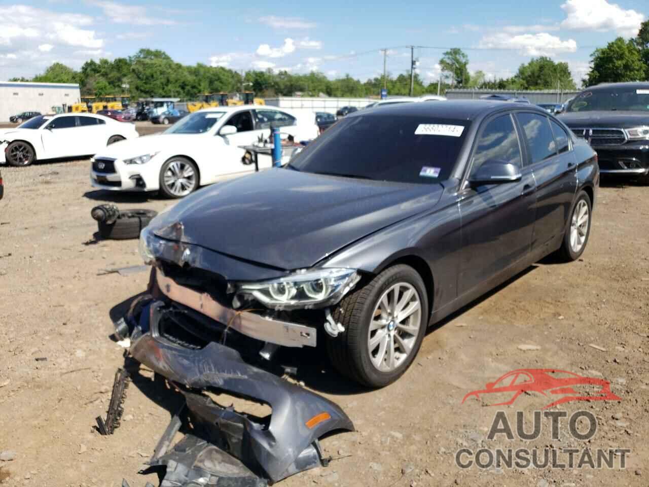 BMW 3 SERIES 2018 - WBA8A3C53JA357982