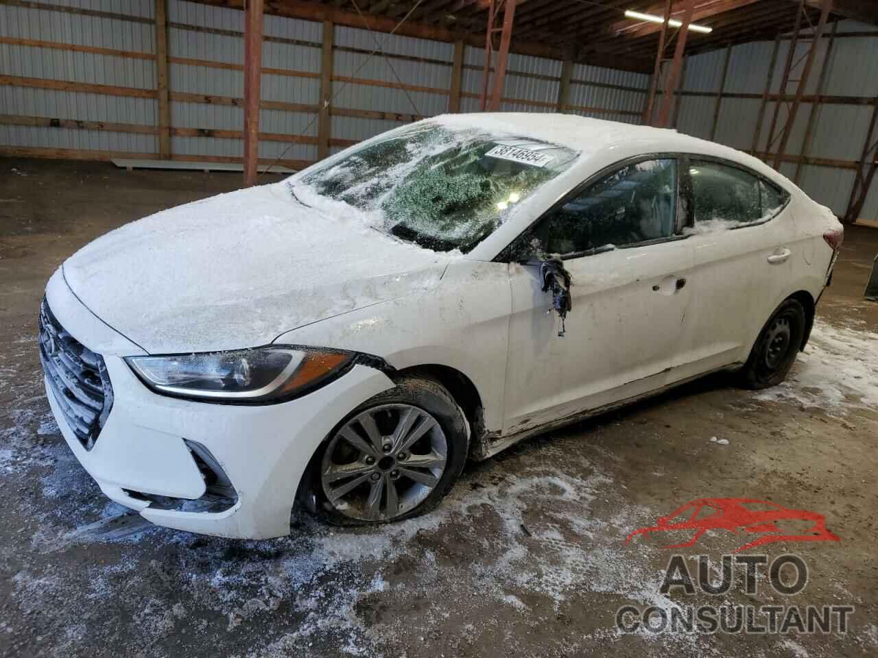 HYUNDAI ELANTRA 2018 - KMHD84LF4JU633043