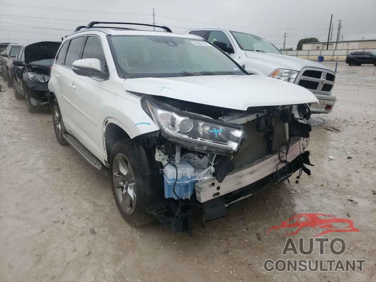 TOYOTA HIGHLANDER 2019 - 5TDDZRFH9KS956263