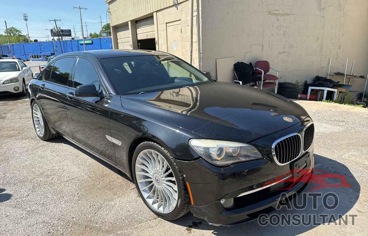 BMW 7 SERIES 2012 - WBAKC8C5XCC449157