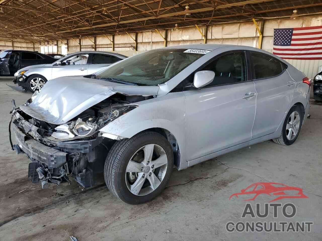 HYUNDAI ELANTRA 2013 - KMHDH4AE4DU792725