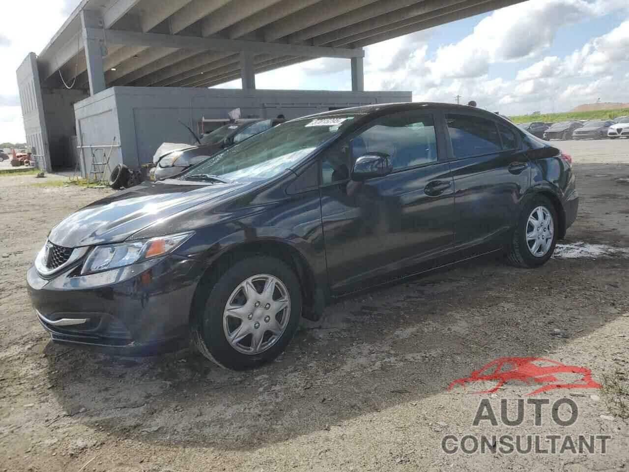 HONDA CIVIC 2013 - 2HGFB2F53DH526404