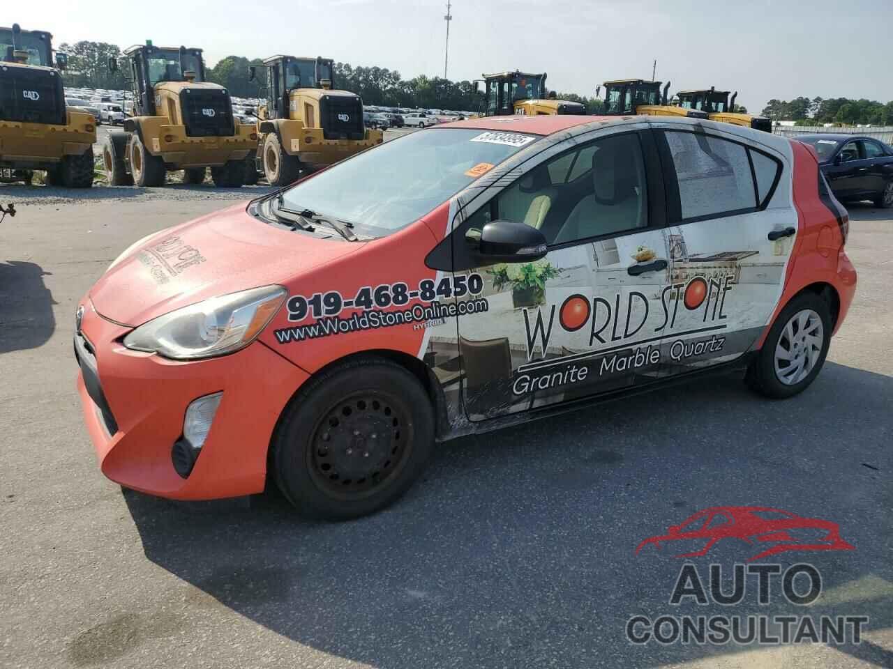 TOYOTA PRIUS 2015 - JTDKDTB33F1113255