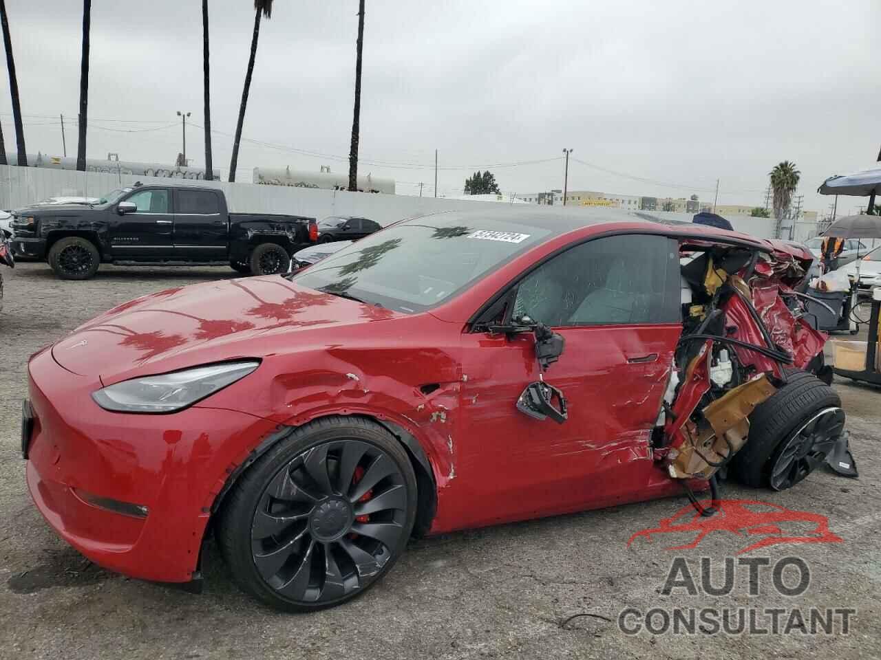 TESLA MODEL Y 2022 - 7SAYGDEFXNF350508