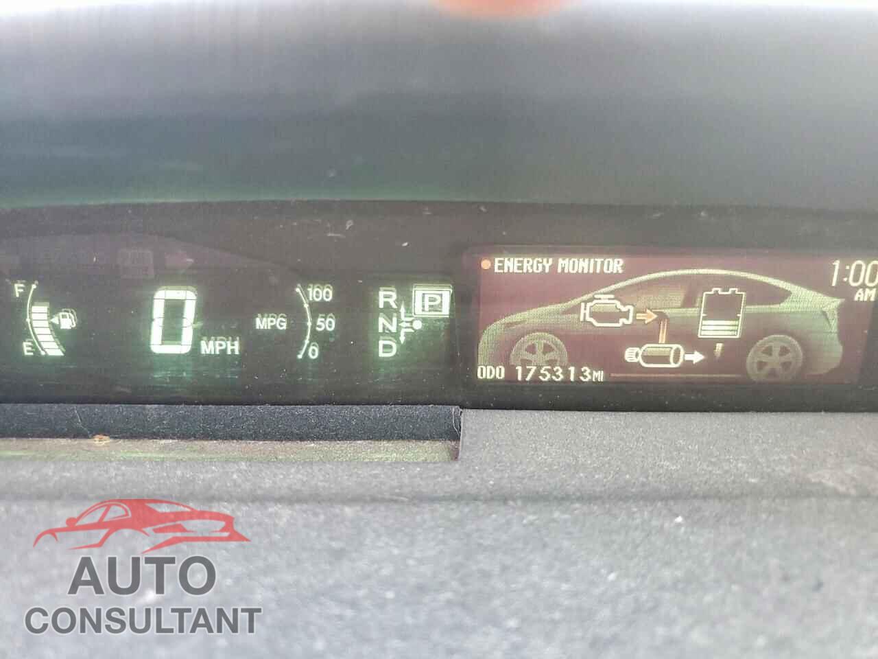 TOYOTA PRIUS 2012 - JTDKN3DU3C5472452