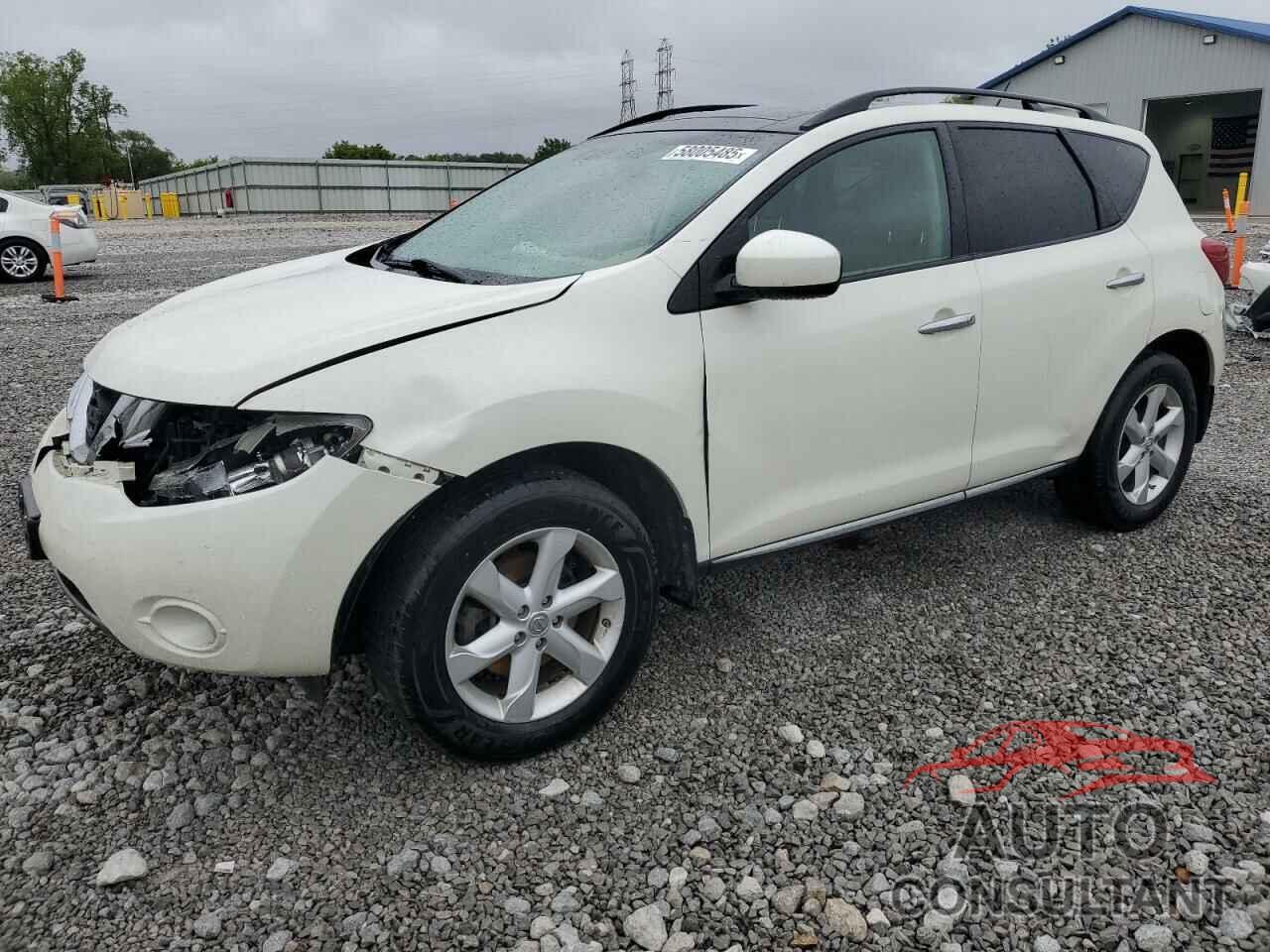 NISSAN MURANO 2010 - JN8AZ1MU3AW003135