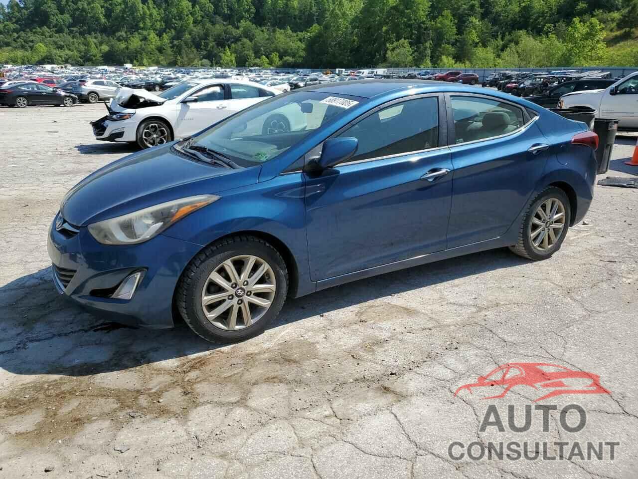 HYUNDAI ELANTRA 2014 - KMHDH4AE7EU118859