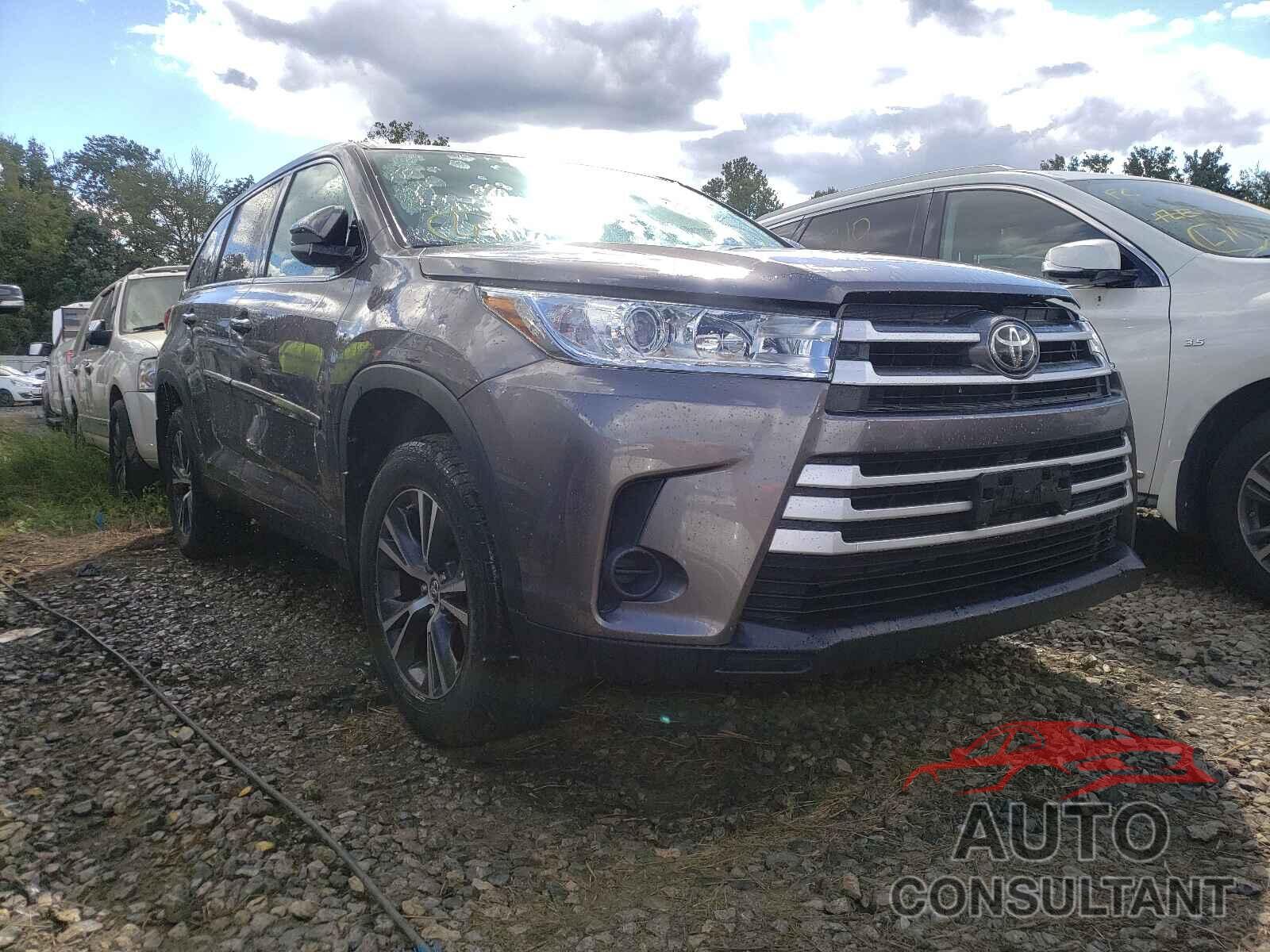 TOYOTA HIGHLANDER 2019 - 5TDBZRFHXKS741417