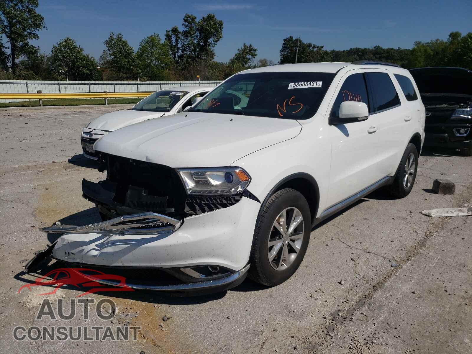 DODGE DURANGO 2016 - 1C4RDJDG4GC362303