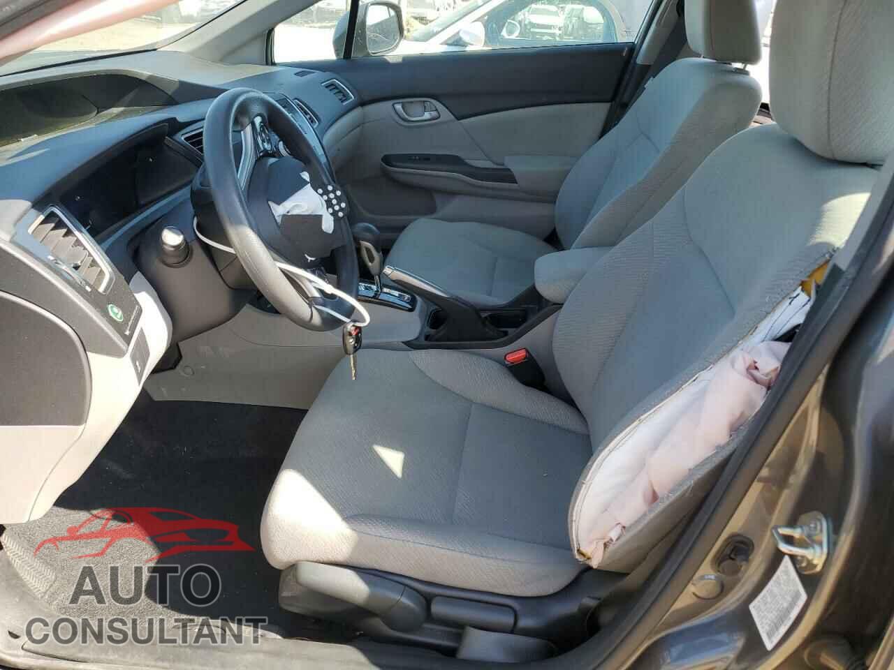 HONDA CIVIC 2013 - 19XFB2F55DE284242