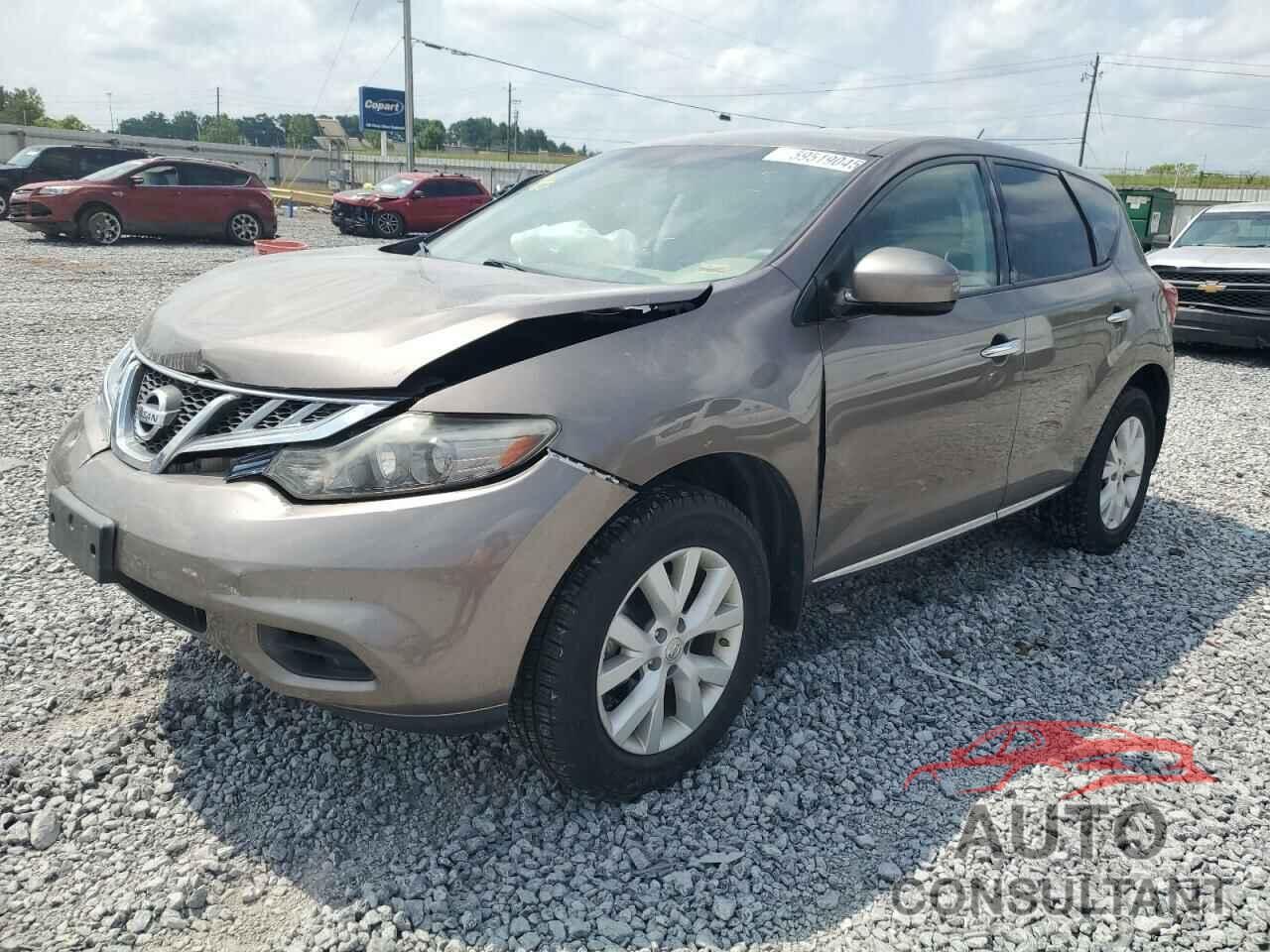 NISSAN MURANO 2011 - JN8AZ1MW5BW163374