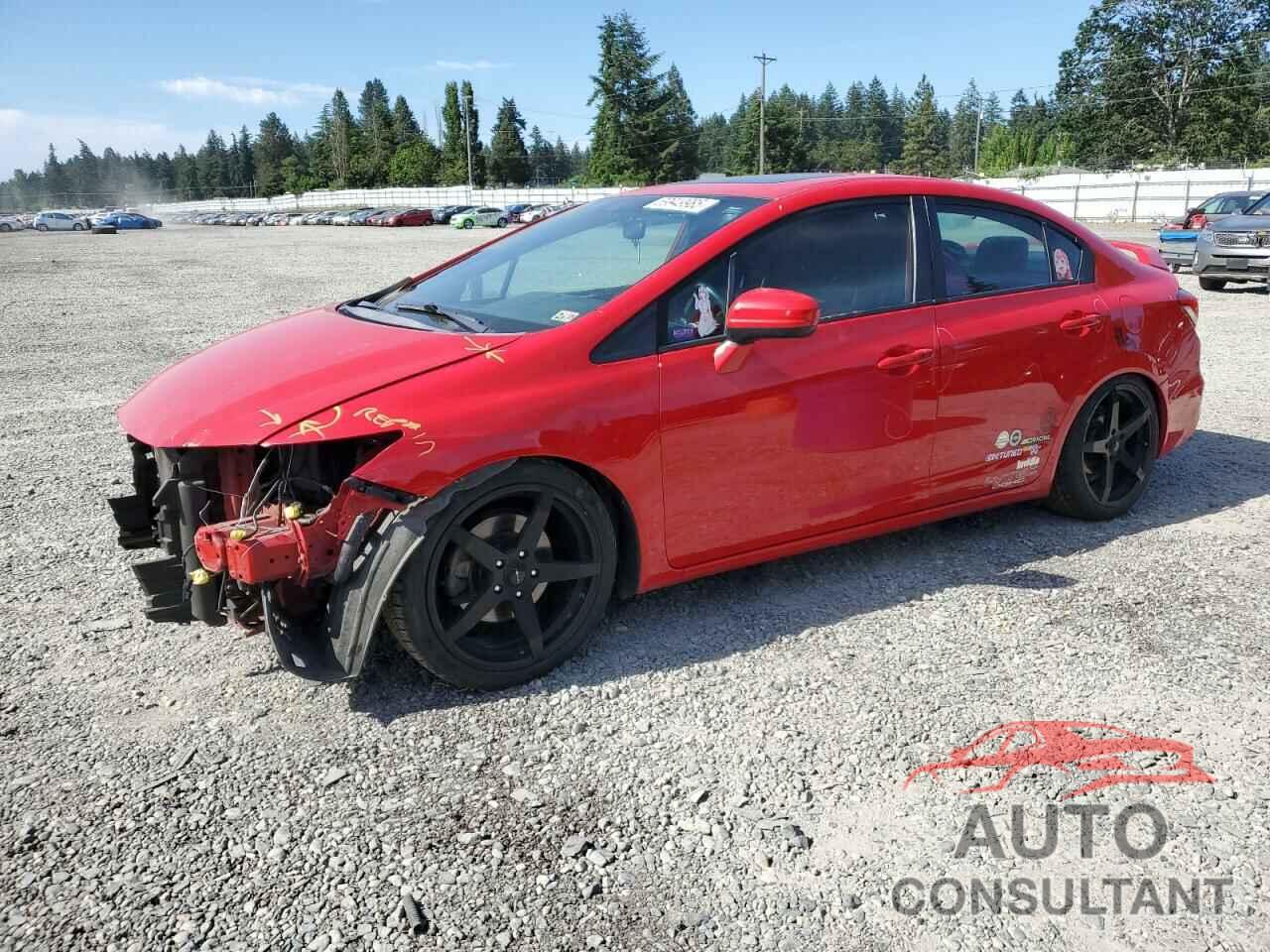 HONDA CIVIC 2015 - 2HGFB6E53FH707563