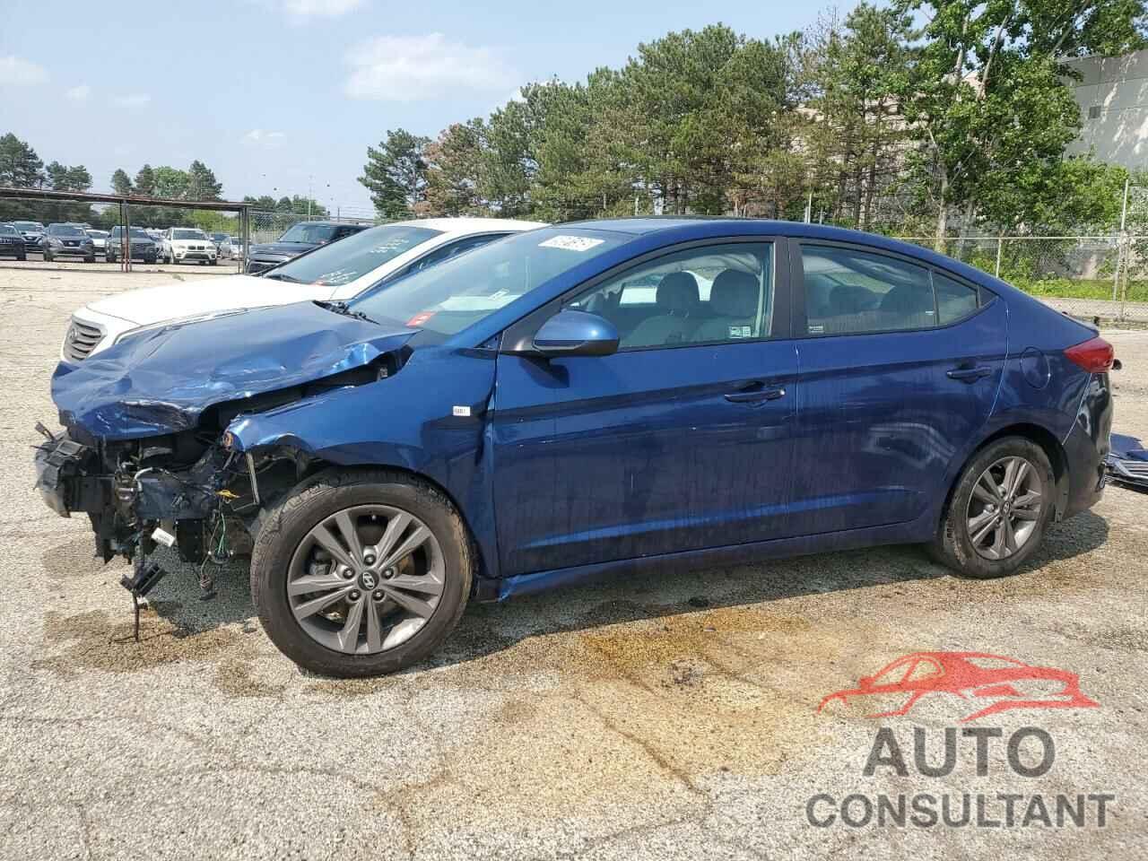 HYUNDAI ELANTRA 2018 - 5NPD84LF3JH341494