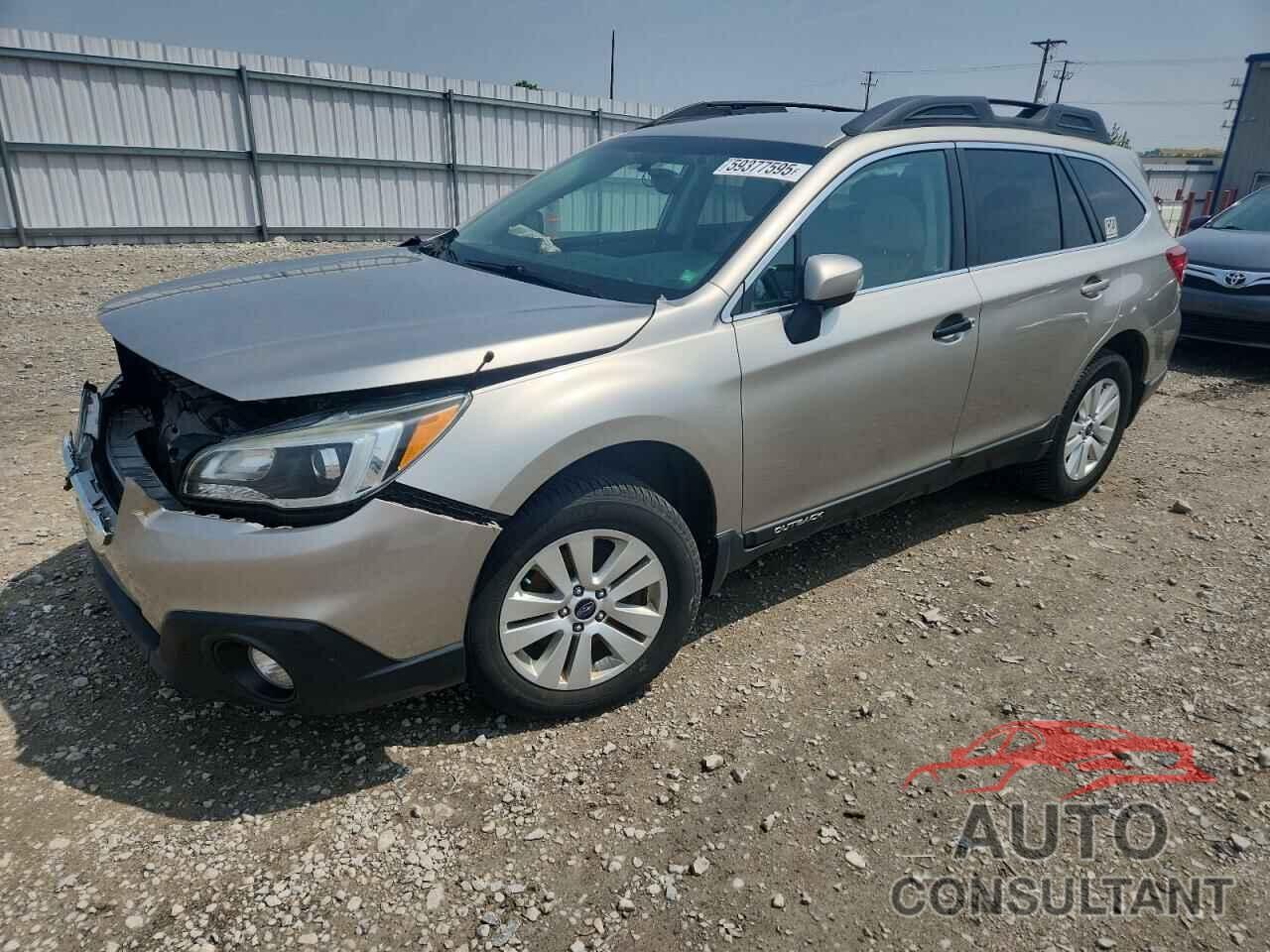 SUBARU OUTBACK 2016 - 4S4BSBFC8G3201973