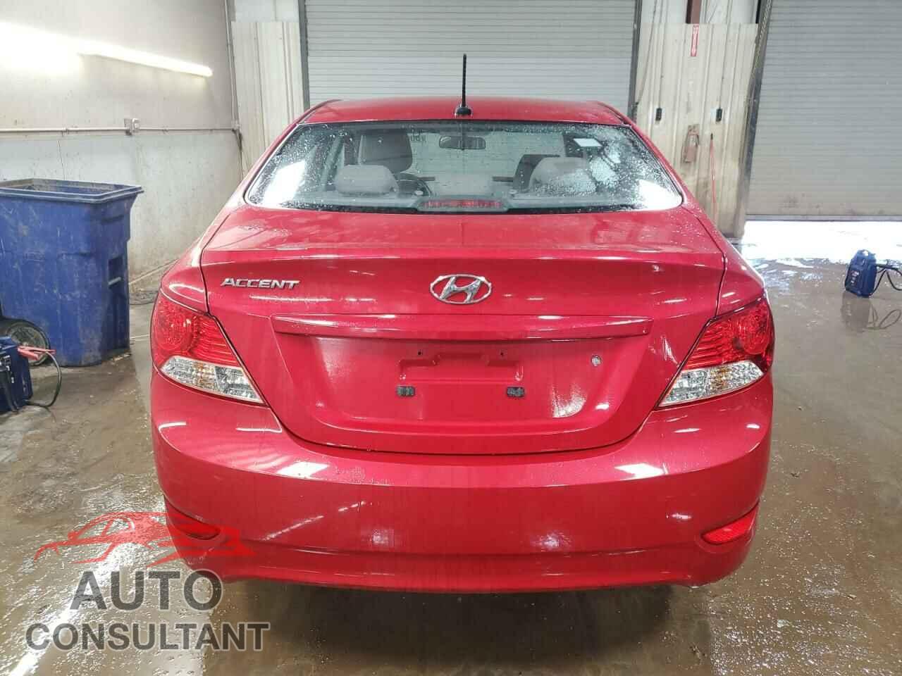 HYUNDAI ACCENT 2014 - KMHCU4AE9EU621221