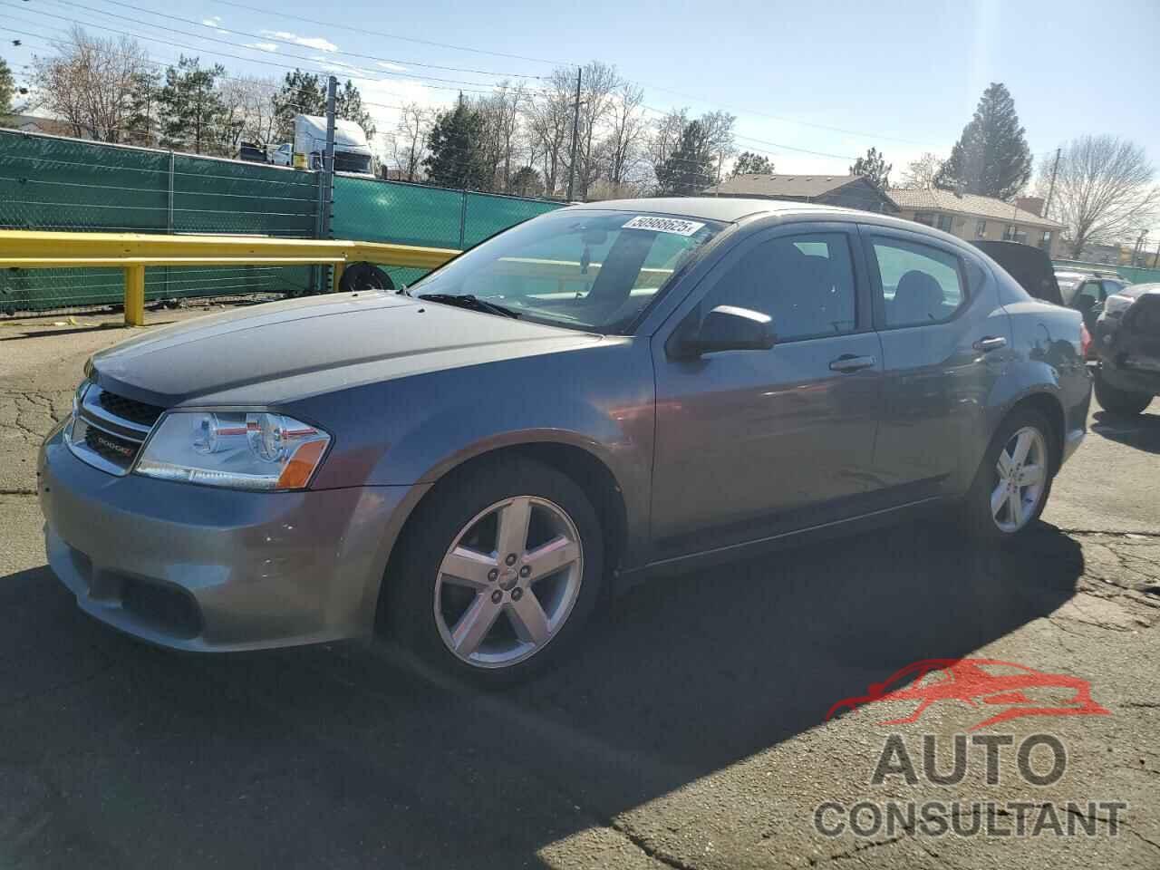 DODGE AVENGER 2013 - 1C3CDZAB9DN519020