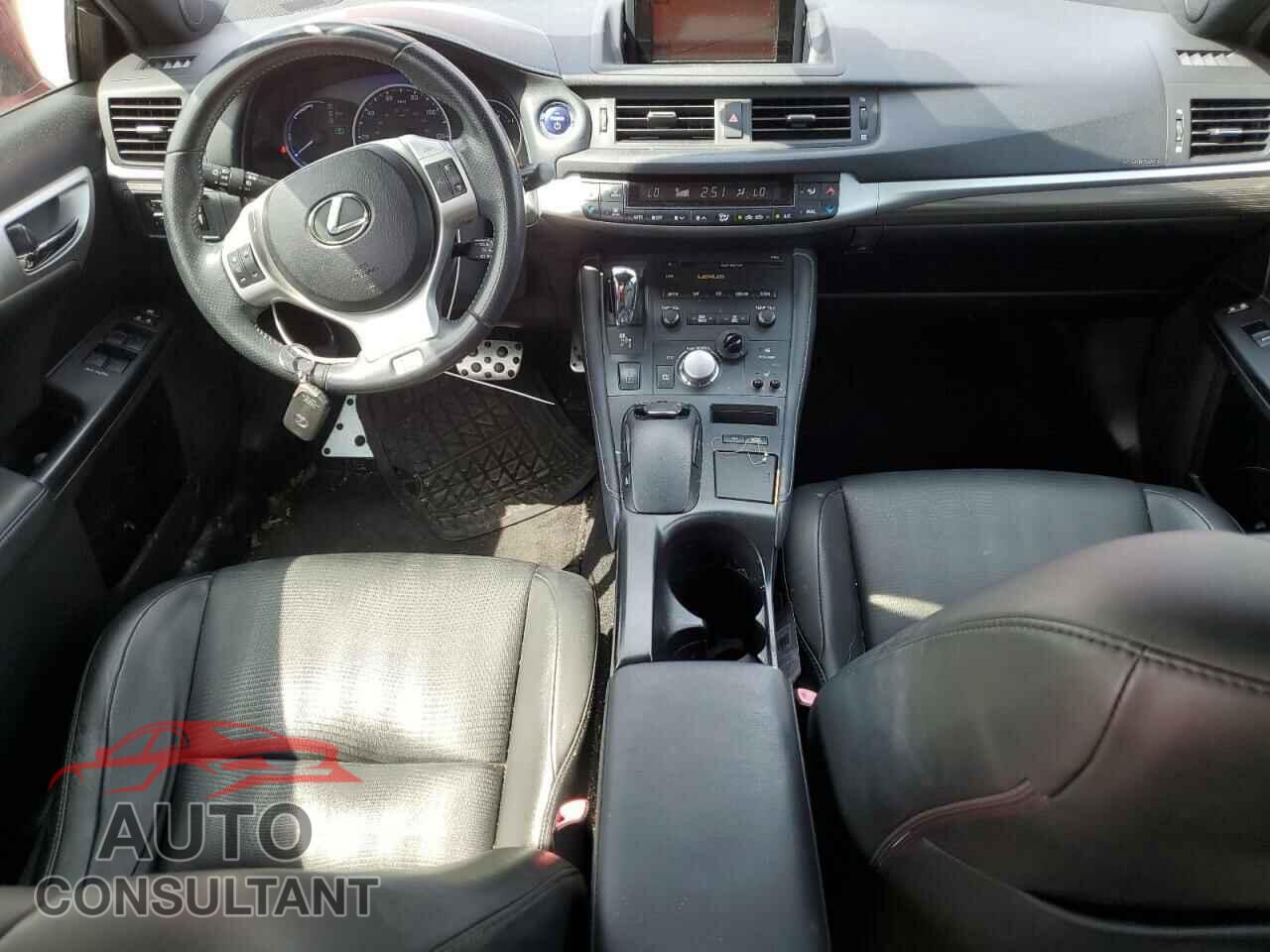 LEXUS CT 200 2012 - JTHKD5BH5C2080755
